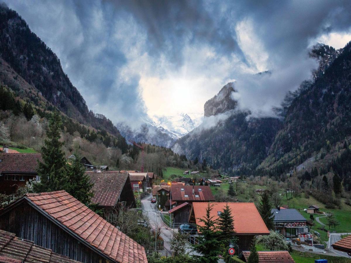 Appartamento Barghasli Im Beo Als Basis Im Wintersportgebiet Gsteigwiler Esterno foto